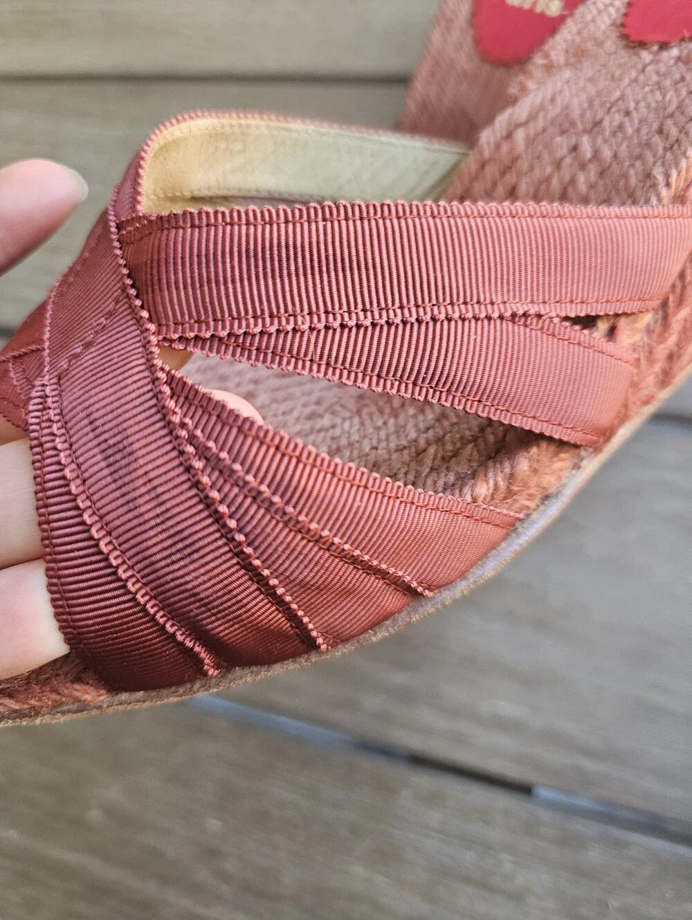 Christian Louboutin Paris Espadrille Wedge Slide
